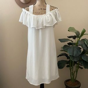 White summer dress.